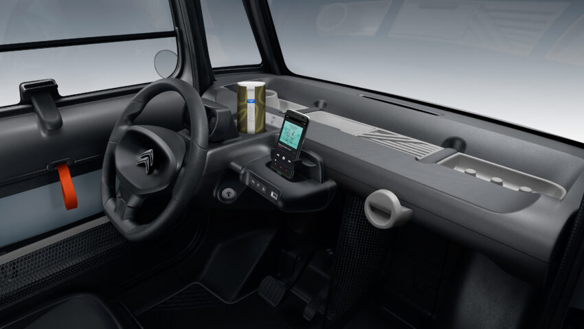 Citroen Ami EV现身闹市公路, 70公里续航, 极速45km/h 242047