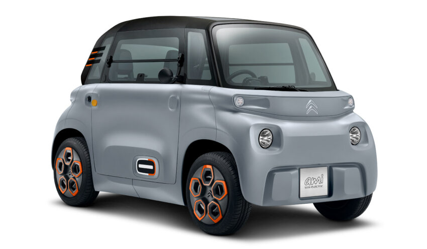 Citroen Ami EV现身闹市公路, 70公里续航, 极速45km/h 242034