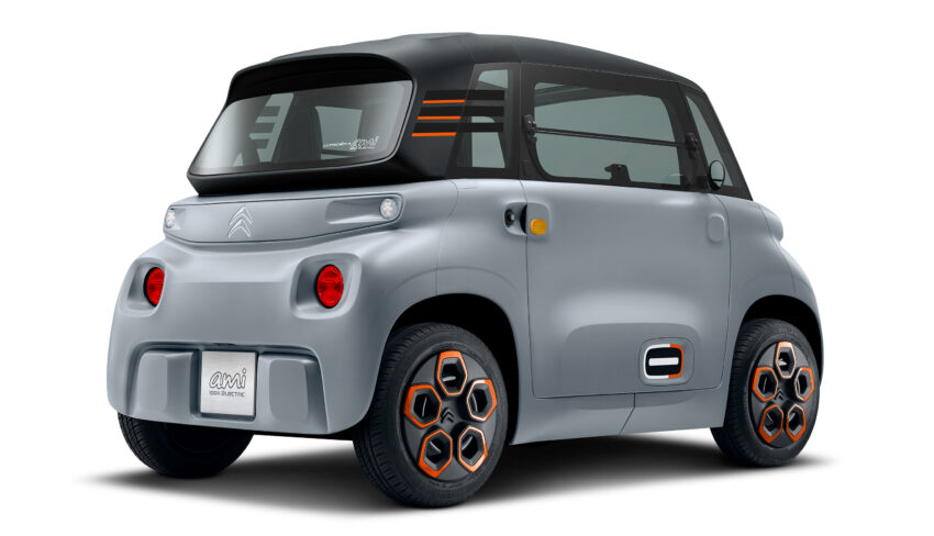 Citroen Ami EV现身闹市公路, 70公里续航, 极速45km/h 242036