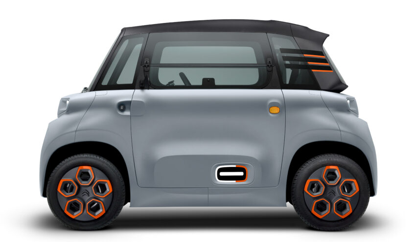 Citroen Ami EV现身闹市公路, 70公里续航, 极速45km/h 242038
