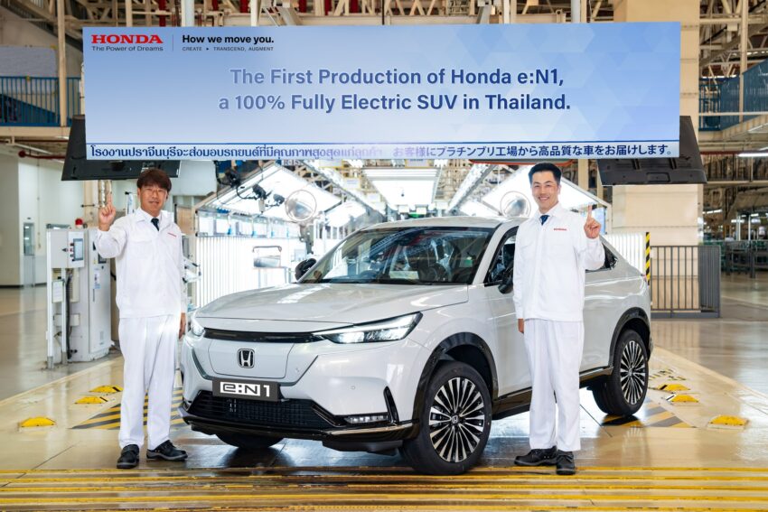 Honda e:N1 纯电SUV于泰国投产, 明年首季进入东盟市场 242444