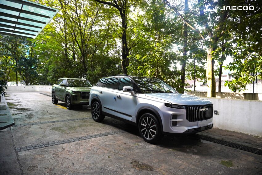 中国奇瑞 Chery 旗下子品牌 Jaecoo 正式进驻大马！两台右驾版 J7 AWD 现身本地路测被捕获；预料2024年面市 241643