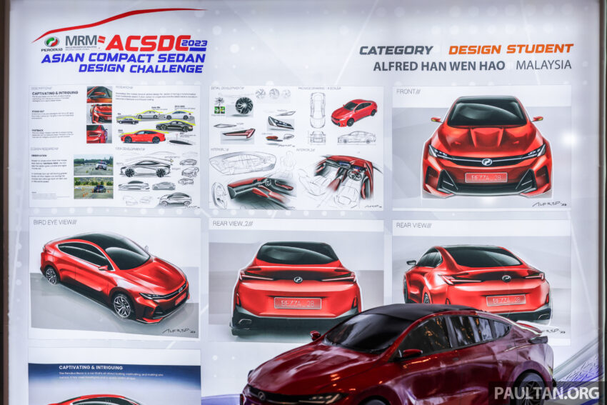 Perodua 亚洲紧凑型四门房车设计比赛成绩揭晓, 下一代 Bezza 或将以获胜作品作为蓝本, 原厂称还需一段时间 242721