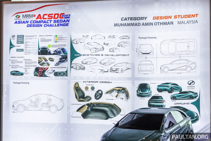 Perodua 亚洲紧凑型四门房车设计比赛成绩揭晓, 下一代 Bezza 或将以获胜作品作为蓝本, 原厂称还需一段时间 242726