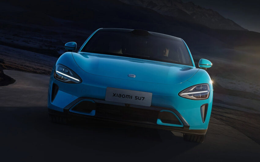 品牌首款汽车产品, 小米 SU7 纯电四门跑房于中国首发! 尺寸与 Porsche Taycan 相若, 2.78秒破百, 极速265km/h 243276