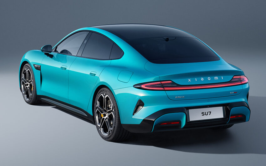 品牌首款汽车产品, 小米 SU7 纯电四门跑房于中国首发! 尺寸与 Porsche Taycan 相若, 2.78秒破百, 极速265km/h 243266