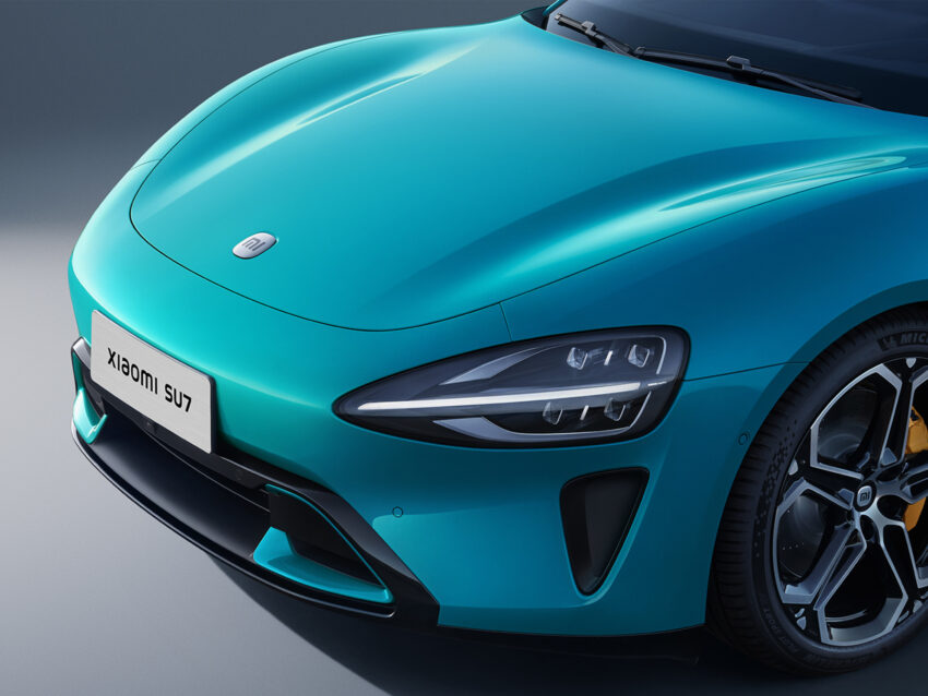 品牌首款汽车产品, 小米 SU7 纯电四门跑房于中国首发! 尺寸与 Porsche Taycan 相若, 2.78秒破百, 极速265km/h 243270