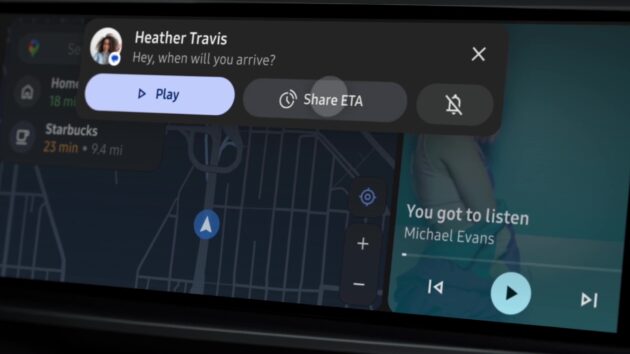 谷歌宣布新版 Android Auto 将支持AI人工智能, 可自动筛选群组重要信息播放, 自动给出回复建议, 自动设定导航等