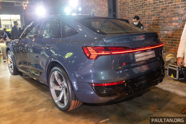 Audi SQ8 e-tron 与 SQ8 Sportback e-tron 纯电性能SUV本地发布, 续航最长471公里, 4.5秒破百, 价格从52万令吉起
