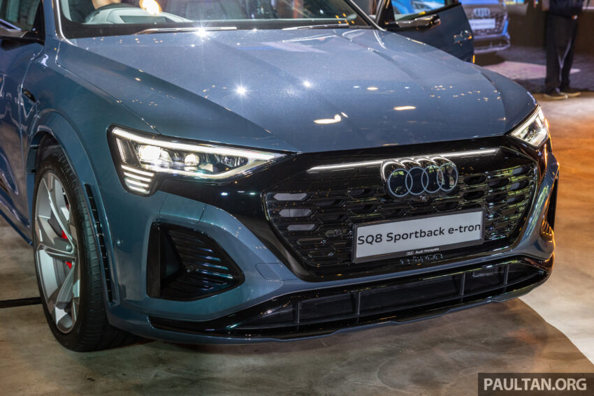 Audi SQ8 e-tron 与 SQ8 Sportback e-tron 纯电性能SUV本地发布, 续航最长471公里, 4.5秒破百, 价格从52万令吉起 244783