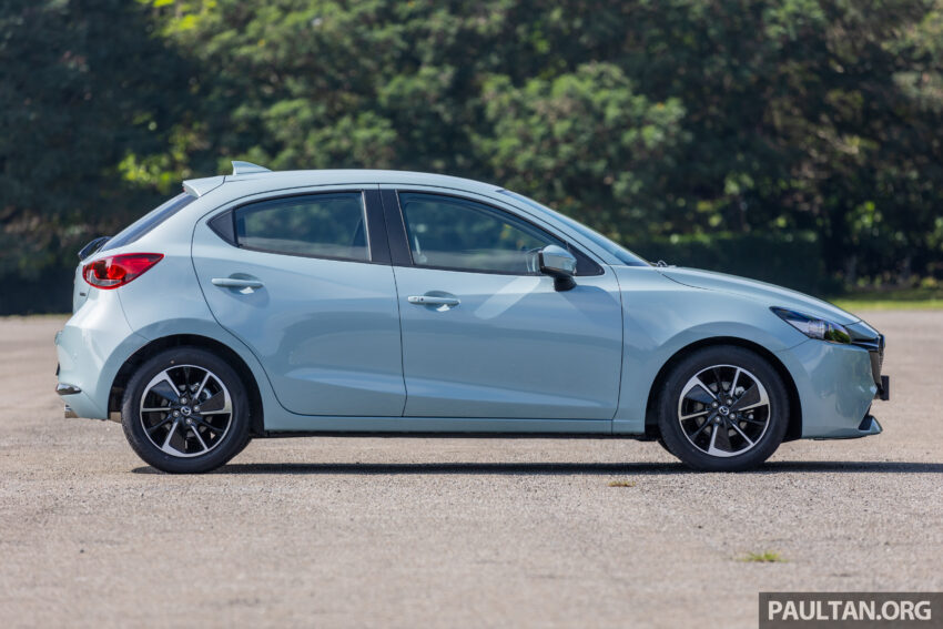 新车实拍: 2024 Mazda 2 1.5 High Sedan 与 Hatchback 小改款, 仅单一等级, 外观小改+配备小幅升级, 售价10.9万 243591