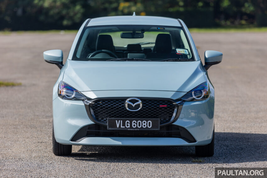 新车实拍: 2024 Mazda 2 1.5 High Sedan 与 Hatchback 小改款, 仅单一等级, 外观小改+配备小幅升级, 售价10.9万 243592