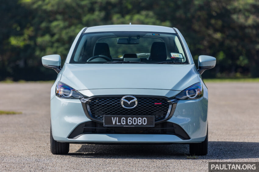 新车实拍: 2024 Mazda 2 1.5 High Sedan 与 Hatchback 小改款, 仅单一等级, 外观小改+配备小幅升级, 售价10.9万 243593