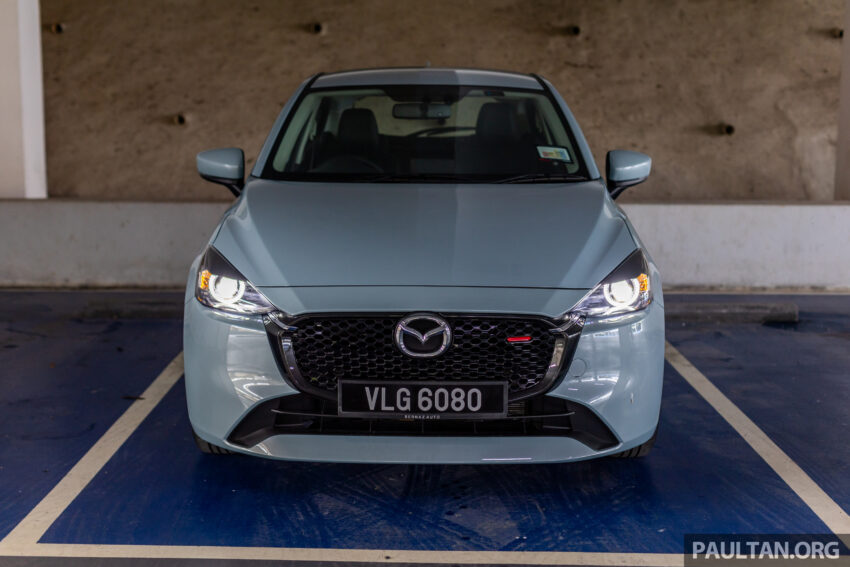 新车实拍: 2024 Mazda 2 1.5 High Sedan 与 Hatchback 小改款, 仅单一等级, 外观小改+配备小幅升级, 售价10.9万 243623