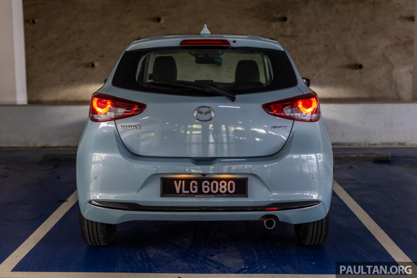 新车实拍: 2024 Mazda 2 1.5 High Sedan 与 Hatchback 小改款, 仅单一等级, 外观小改+配备小幅升级, 售价10.9万 243624