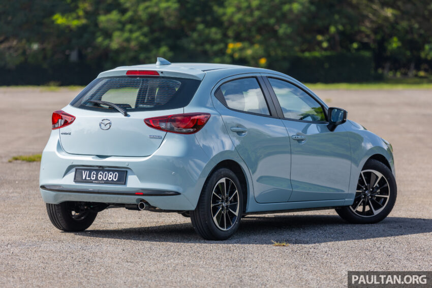 新车实拍: 2024 Mazda 2 1.5 High Sedan 与 Hatchback 小改款, 仅单一等级, 外观小改+配备小幅升级, 售价10.9万 243586