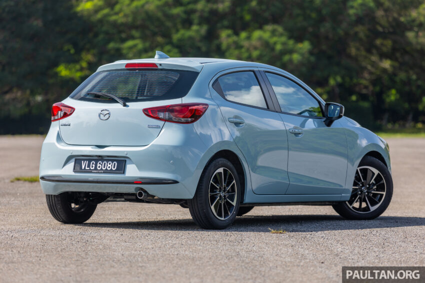 新车实拍: 2024 Mazda 2 1.5 High Sedan 与 Hatchback 小改款, 仅单一等级, 外观小改+配备小幅升级, 售价10.9万 243587