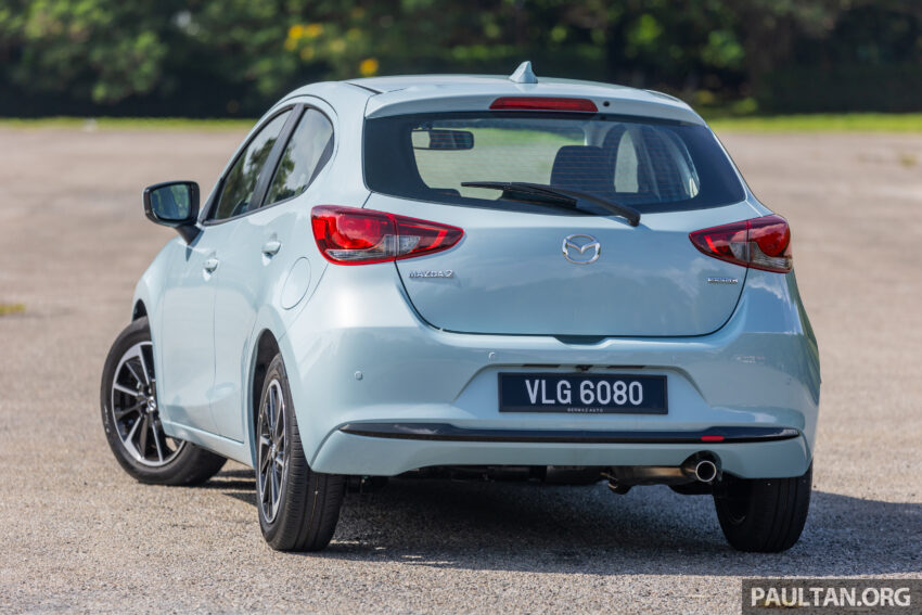 新车实拍: 2024 Mazda 2 1.5 High Sedan 与 Hatchback 小改款, 仅单一等级, 外观小改+配备小幅升级, 售价10.9万 243588