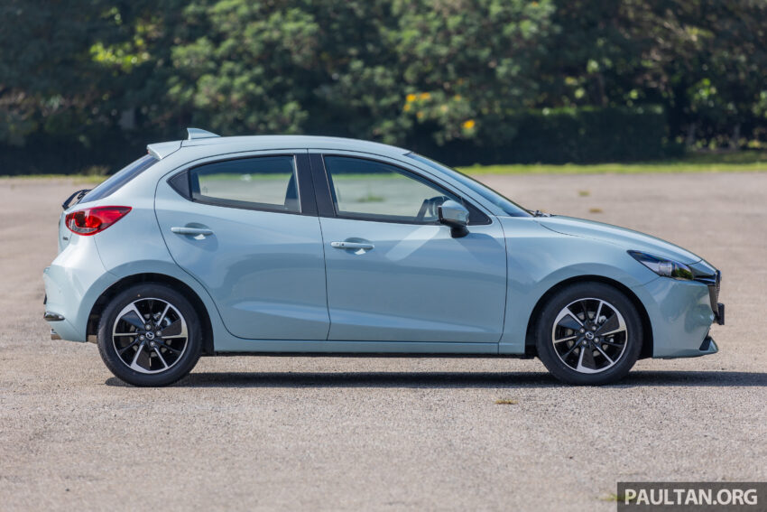 新车实拍: 2024 Mazda 2 1.5 High Sedan 与 Hatchback 小改款, 仅单一等级, 外观小改+配备小幅升级, 售价10.9万 243590