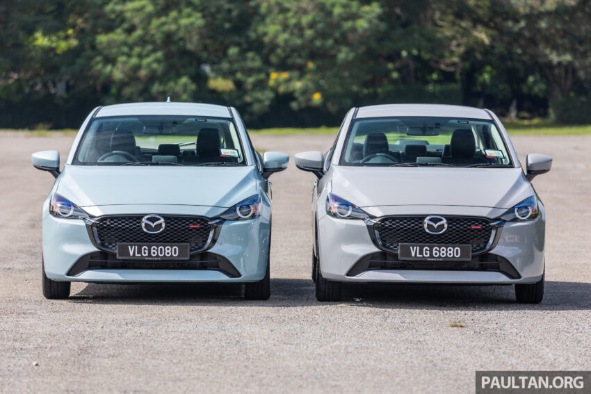 新车实拍: 2024 Mazda 2 1.5 High Sedan 与 Hatchback 小改款, 仅单一等级, 外观小改+配备小幅升级, 售价10.9万 243709