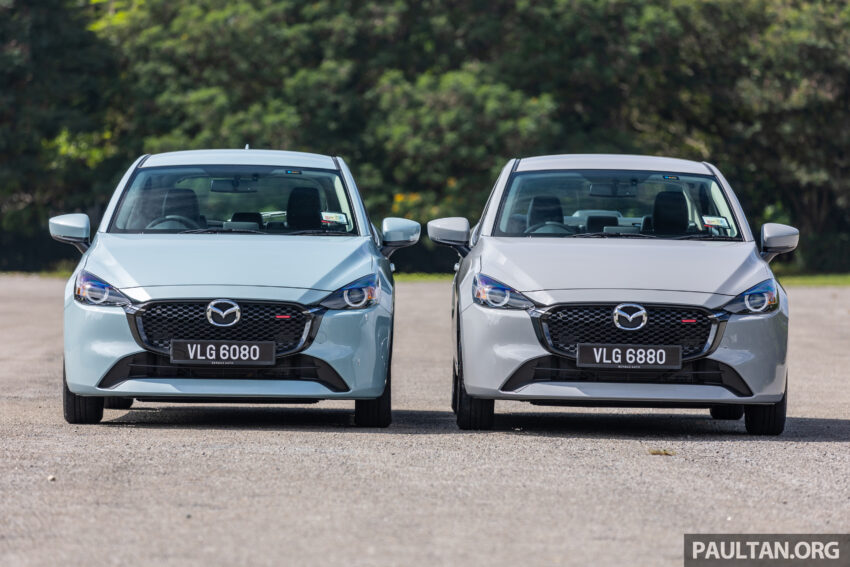 新车实拍: 2024 Mazda 2 1.5 High Sedan 与 Hatchback 小改款, 仅单一等级, 外观小改+配备小幅升级, 售价10.9万 243710