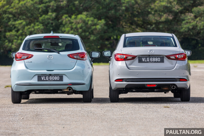 新车实拍: 2024 Mazda 2 1.5 High Sedan 与 Hatchback 小改款, 仅单一等级, 外观小改+配备小幅升级, 售价10.9万 243712
