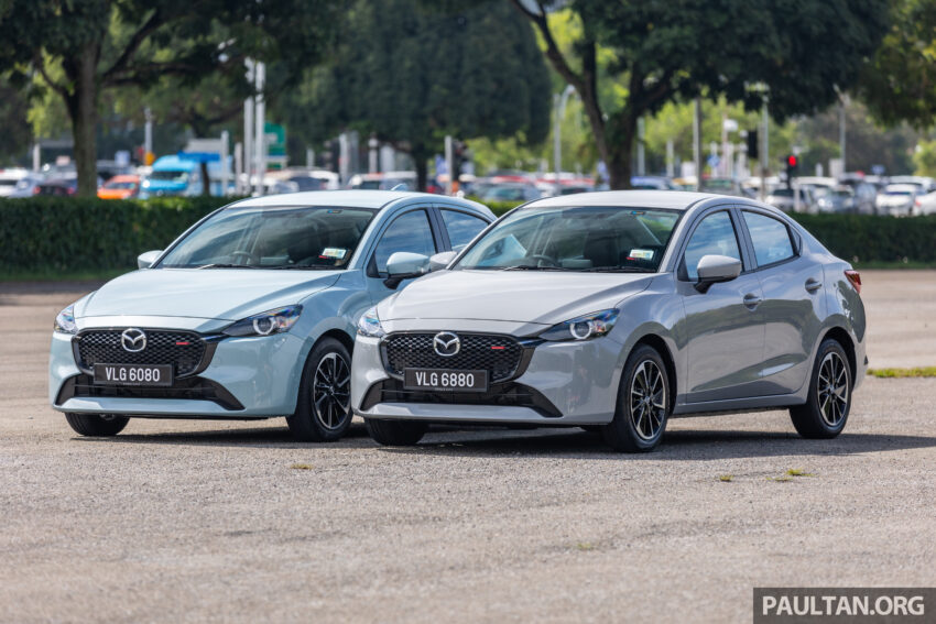 新车实拍: 2024 Mazda 2 1.5 High Sedan 与 Hatchback 小改款, 仅单一等级, 外观小改+配备小幅升级, 售价10.9万 243703