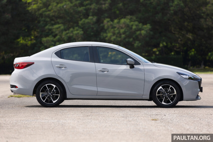 新车实拍: 2024 Mazda 2 1.5 High Sedan 与 Hatchback 小改款, 仅单一等级, 外观小改+配备小幅升级, 售价10.9万 243474