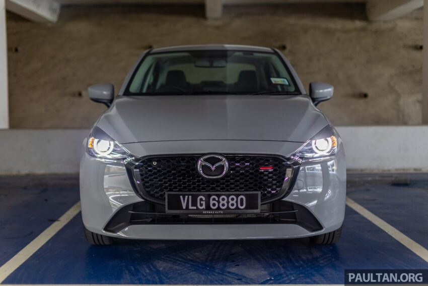 新车实拍: 2024 Mazda 2 1.5 High Sedan 与 Hatchback 小改款, 仅单一等级, 外观小改+配备小幅升级, 售价10.9万 243502