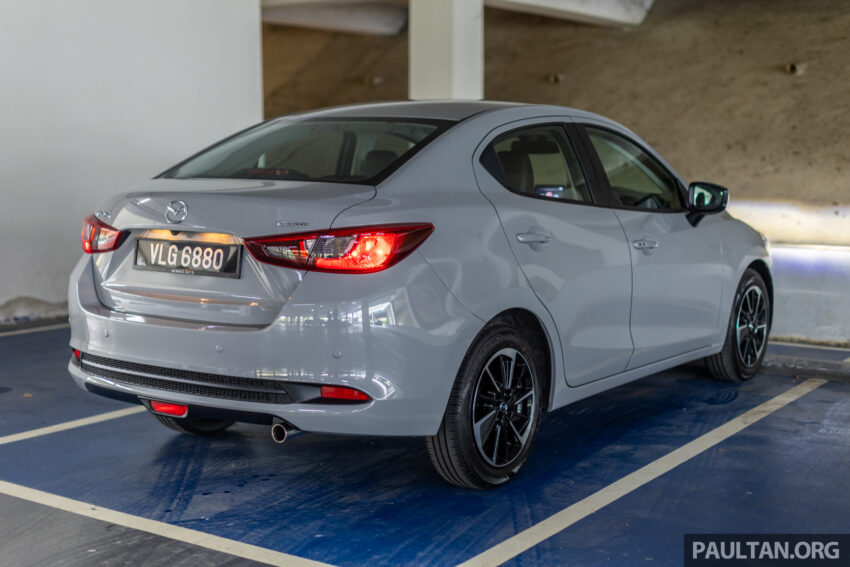 新车实拍: 2024 Mazda 2 1.5 High Sedan 与 Hatchback 小改款, 仅单一等级, 外观小改+配备小幅升级, 售价10.9万 243507