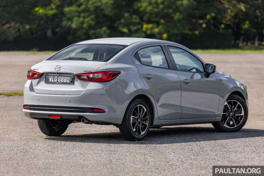 新车实拍: 2024 Mazda 2 1.5 High Sedan 与 Hatchback 小改款, 仅单一等级, 外观小改+配备小幅升级, 售价10.9万 243469