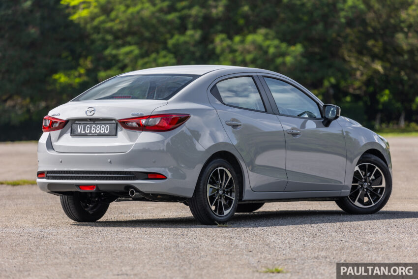 新车实拍: 2024 Mazda 2 1.5 High Sedan 与 Hatchback 小改款, 仅单一等级, 外观小改+配备小幅升级, 售价10.9万 243470