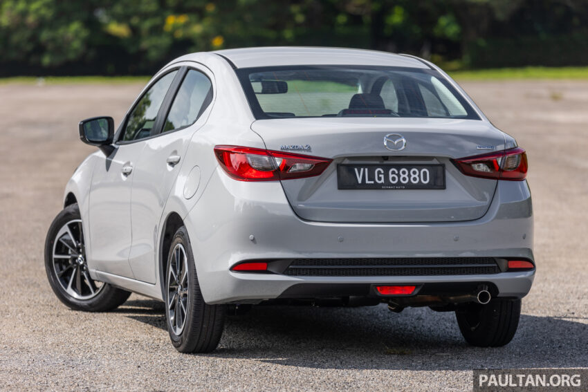 新车实拍: 2024 Mazda 2 1.5 High Sedan 与 Hatchback 小改款, 仅单一等级, 外观小改+配备小幅升级, 售价10.9万 243471