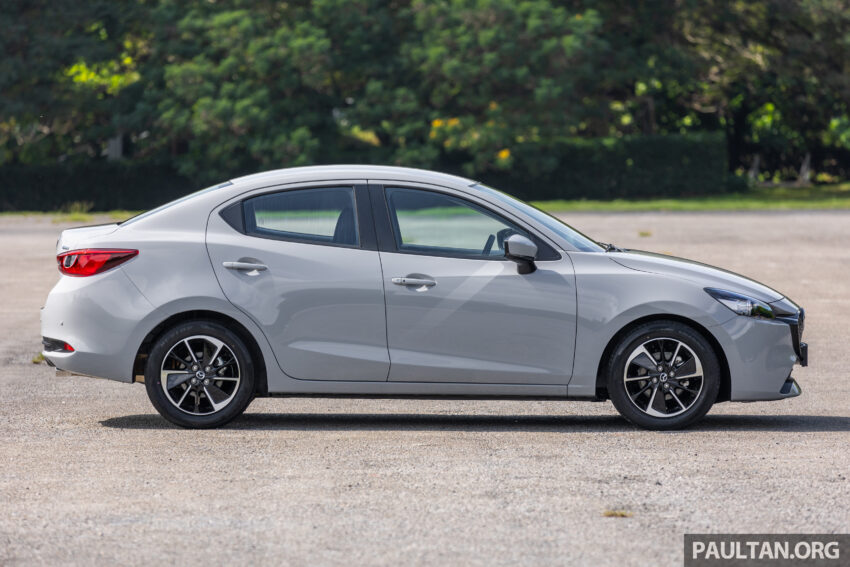 新车实拍: 2024 Mazda 2 1.5 High Sedan 与 Hatchback 小改款, 仅单一等级, 外观小改+配备小幅升级, 售价10.9万 243473