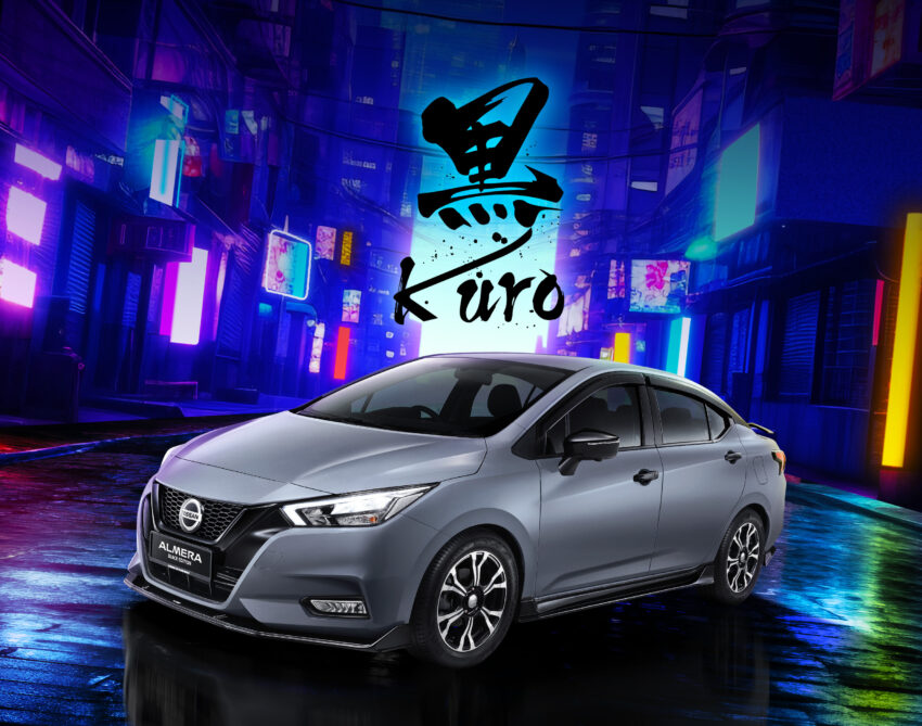 Nissan Almera Kuro Edition 特仕版本地开卖, 可选配原厂 Tomei 黑色运动化外观套件, 还有 Impul 轮圈与GT尾翼 243942