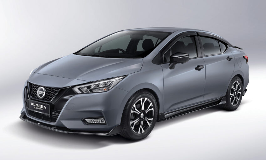 Nissan Almera Kuro Edition 特仕版本地开卖, 可选配原厂 Tomei 黑色运动化外观套件, 还有 Impul 轮圈与GT尾翼 243955