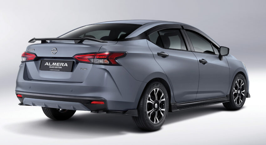 Nissan Almera Kuro Edition 特仕版本地开卖, 可选配原厂 Tomei 黑色运动化外观套件, 还有 Impul 轮圈与GT尾翼 243956