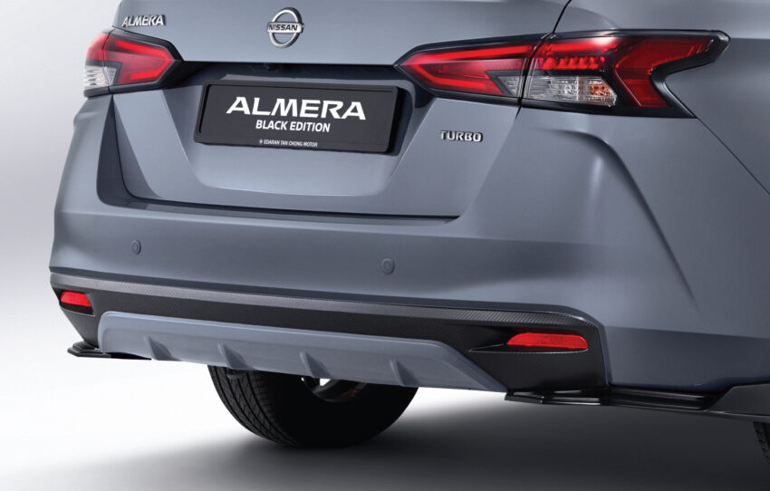 Nissan Almera Kuro Edition 特仕版本地开卖, 可选配原厂 Tomei 黑色运动化外观套件, 还有 Impul 轮圈与GT尾翼 243946