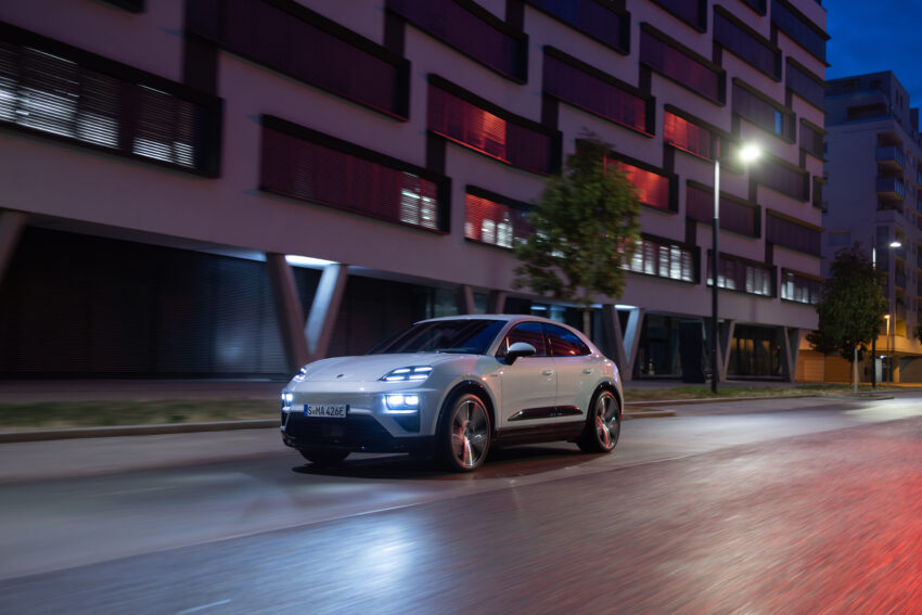 第二代 Porsche Macan 全球首发, 转型成纯电动高性能SUV, 最快3.3秒破百, 极速达260km/h, 续航里程达613公里 245439
