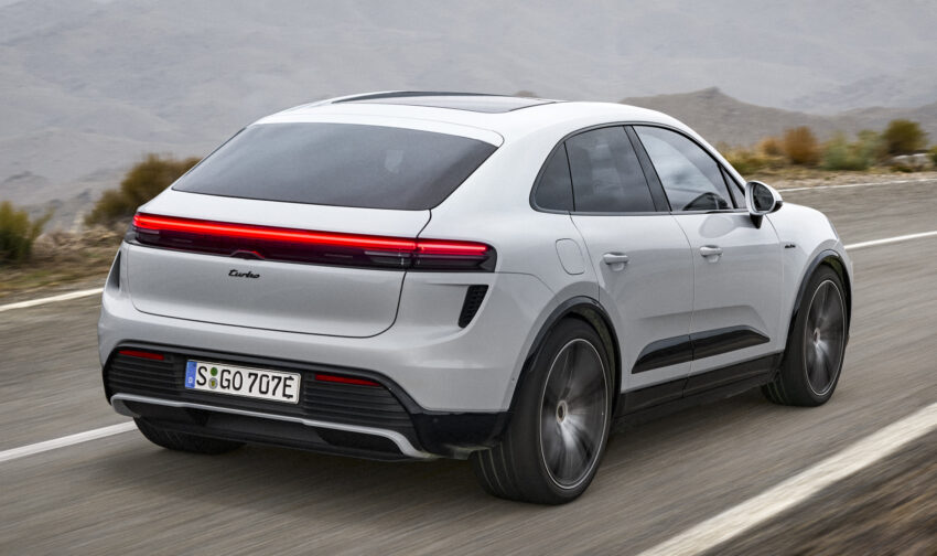 第二代 Porsche Macan 全球首发, 转型成纯电动高性能SUV, 最快3.3秒破百, 极速达260km/h, 续航里程达613公里 245443