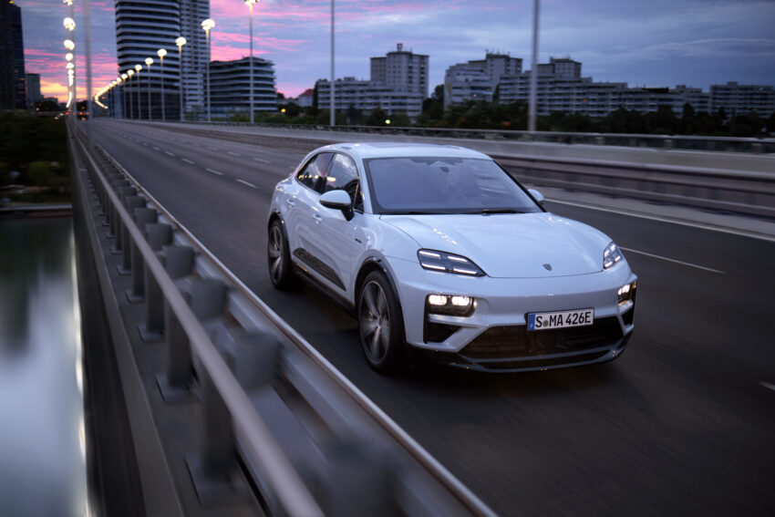 第二代 Porsche Macan 全球首发, 转型成纯电动高性能SUV, 最快3.3秒破百, 极速达260km/h, 续航里程达613公里 245445