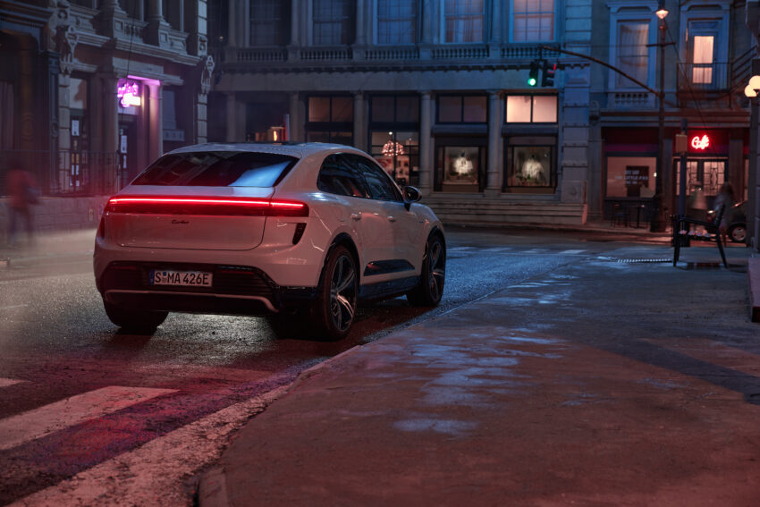 第二代 Porsche Macan 全球首发, 转型成纯电动高性能SUV, 最快3.3秒破百, 极速达260km/h, 续航里程达613公里 245438