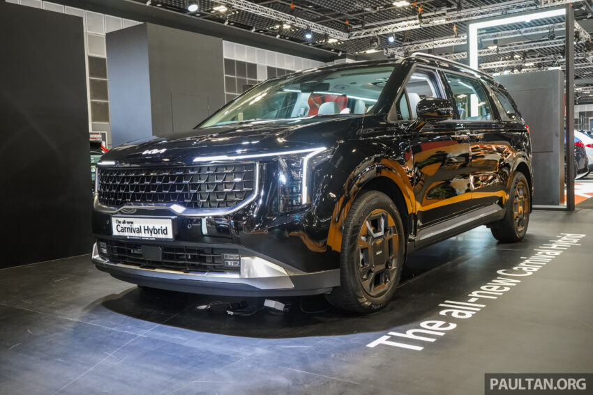2024 Kia Carnival 小改款狮城车展亮相！新增1.6L混动版 244560