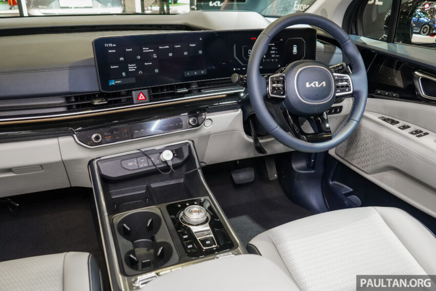 2024 Kia Carnival 小改款狮城车展亮相！新增1.6L混动版 244574