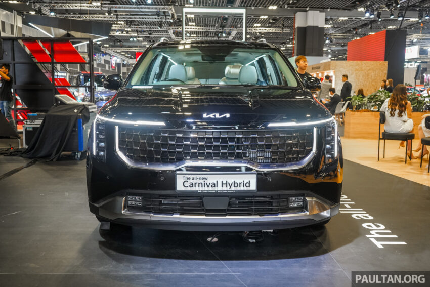 2024 Kia Carnival 小改款狮城车展亮相！新增1.6L混动版 244563