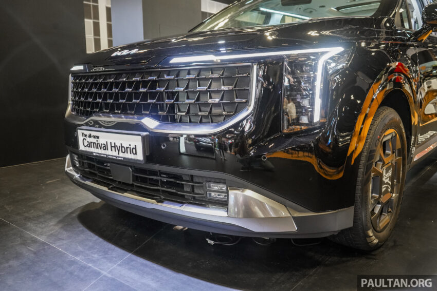 2024 Kia Carnival 小改款狮城车展亮相！新增1.6L混动版 244566