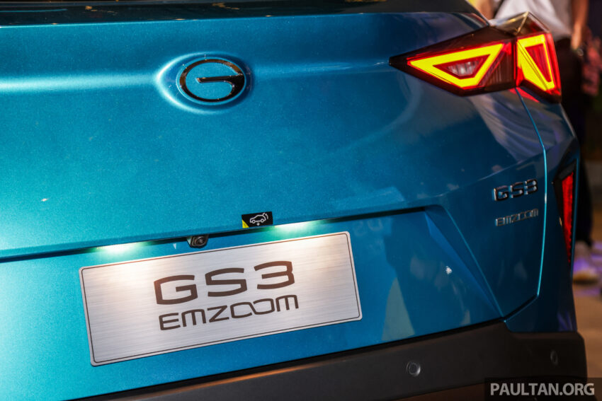 新一代广汽传祺 GAC GS3 Emzoom 本地亮相！首批 CBU 版开放预订；CKD 版明年4月开卖，售价料不超过RM130k 246139