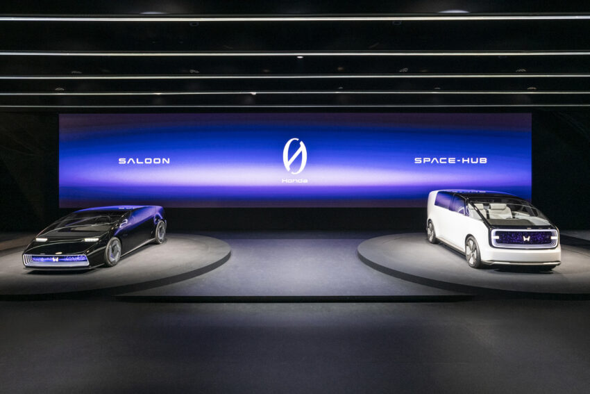 Honda 发表0系列电动概念车, 包含 Saloon 与 Space Hub 两款产品, 2026年北美实现量产, 将采用全新电动车厂徽 244293
