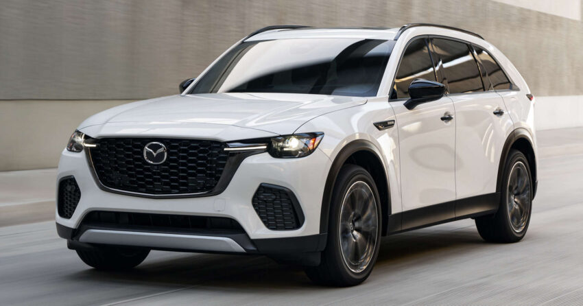 Mazda CX-70 全球首发, 两排五人座豪华SUV, 可选3.3L六缸Mild Hybrid或2.5L PHEV油电版, 北美今年春季率先开卖 245867