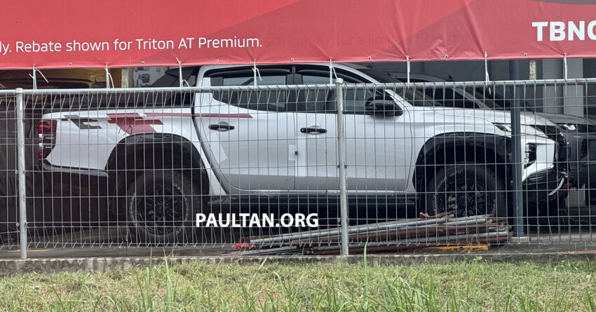 Mitsubishi Triton 另一特仕款发布前被捕获, 二代告别作? 244858